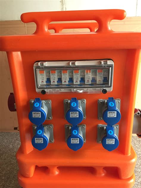 3 phase power distribution box price|portable temporary power distribution box.